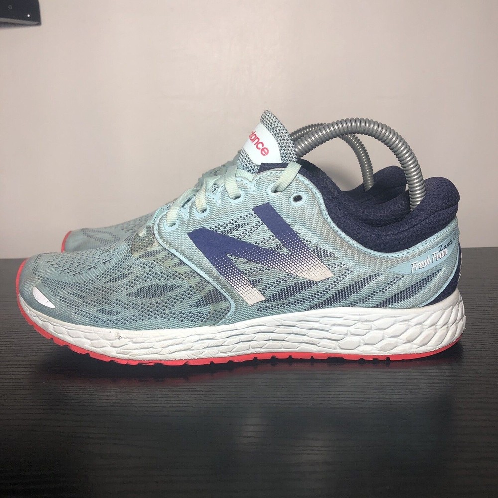 New Balance Fresh Foam Zante V3 Womens Size 9 Running Shoes Blue Sneakers